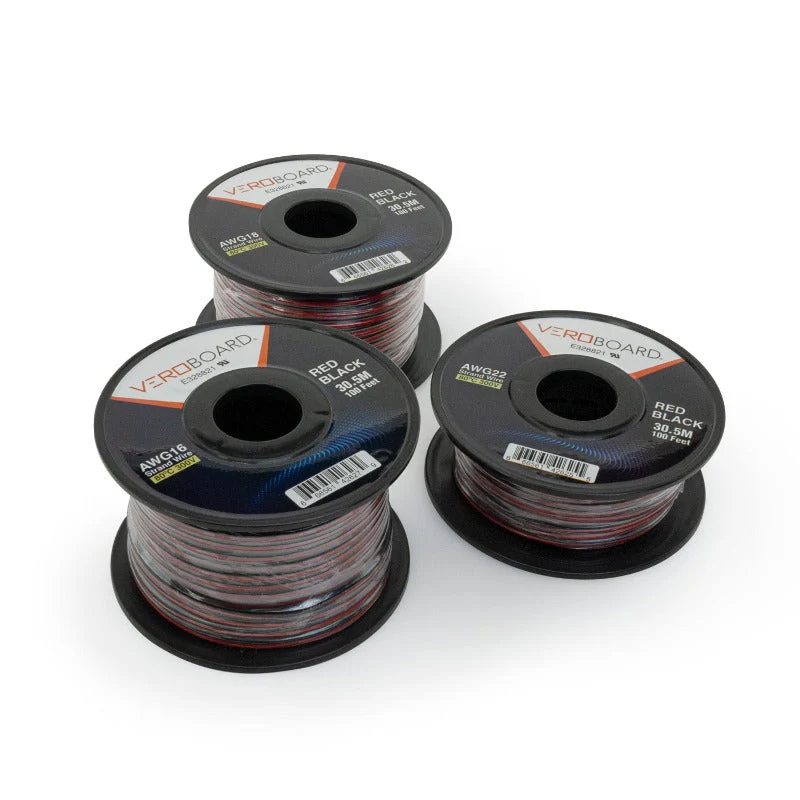 Stranded Red-Black Wire 16AWG 30.5Meter(100 Feet) - Image 2