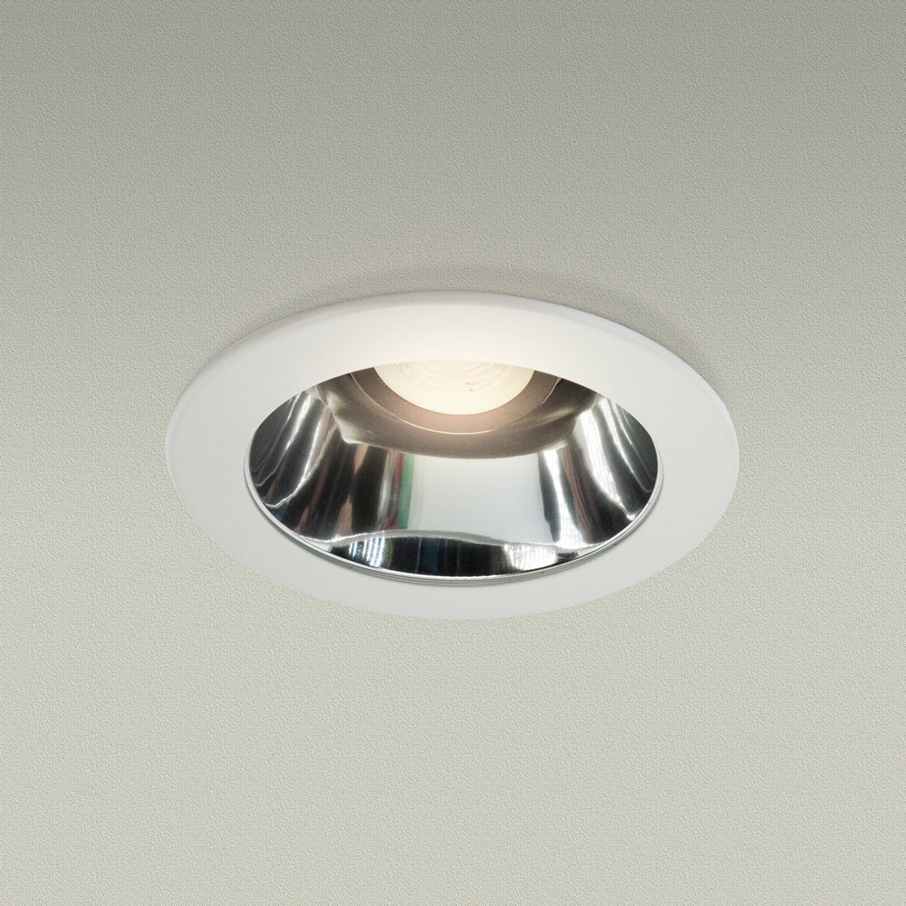 T-52 MR16 Light Fixture (White), 12V 4 inch Recessed Downlight Adjustable Reflector Trim - Image 7