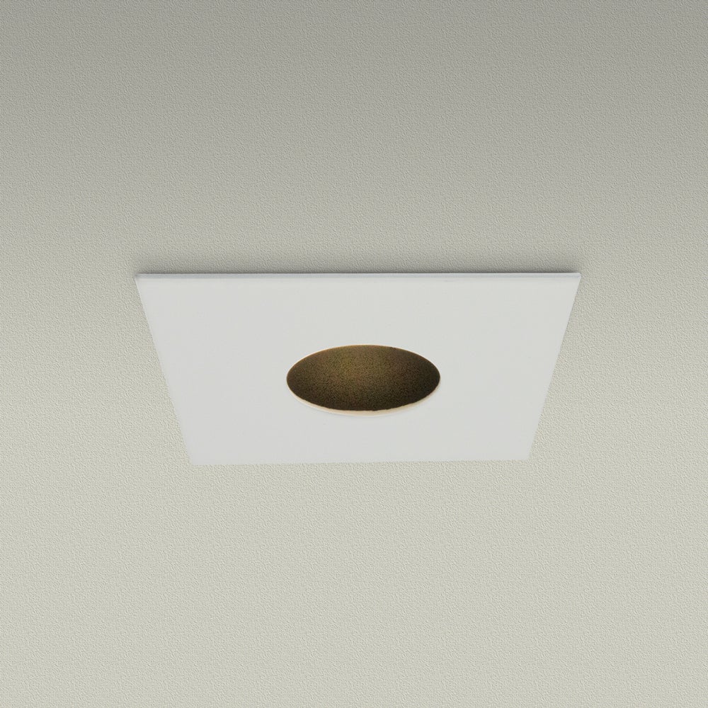 T-58 MR16 Light Fixture (White), 12V 2.75 inch Square Adjustable Slot Aperture Trim - Image 6