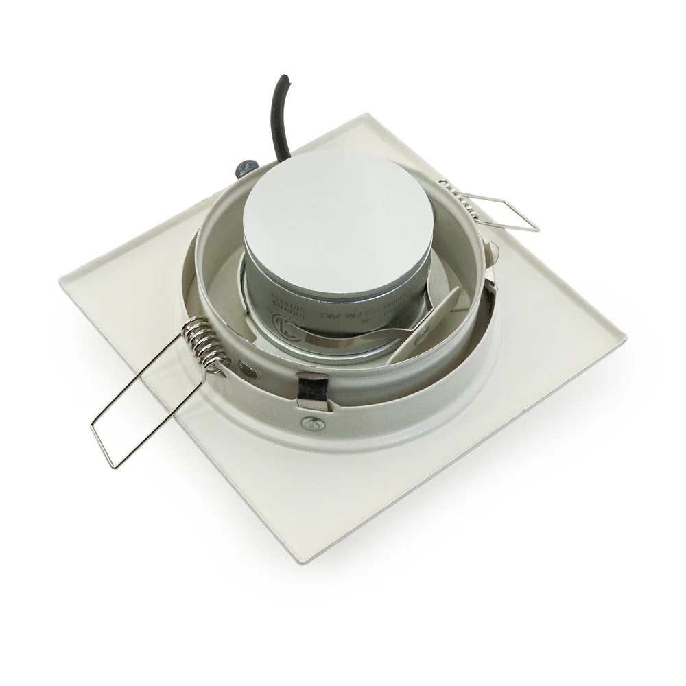 MTR-59T 12V Recessed LED Light Fixture, 3.5 inch Square White - Image 8