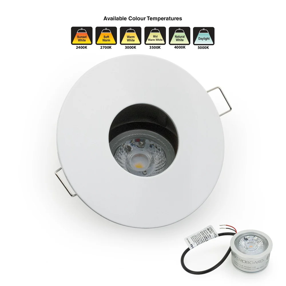 MTR-60T 12V Recessed LED Light Fixture, 2.75 inch Round White - Image 6