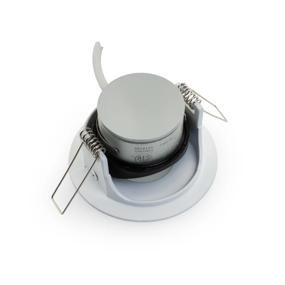 MTR-60T 12V Recessed LED Light Fixture, 2.75 inch Round White - Image 8