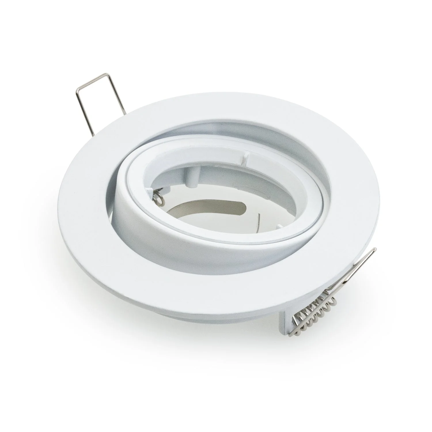T-66 MR16 Light Fixture (White), 12V 3 inch Recessed Adjustable Gimbal Trim - Image 3