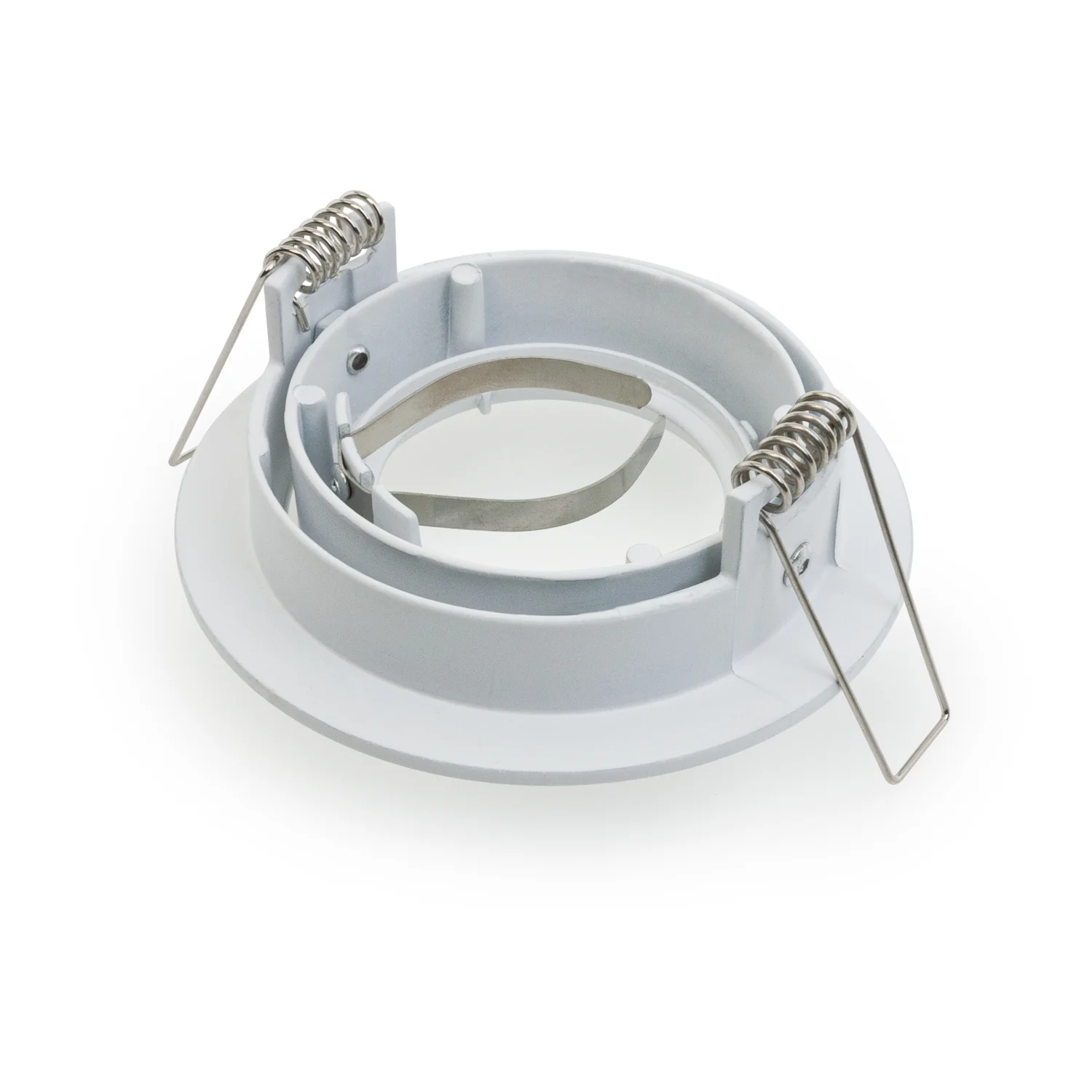 T-66 MR16 Light Fixture (White), 12V 3 inch Recessed Adjustable Gimbal Trim - Image 4
