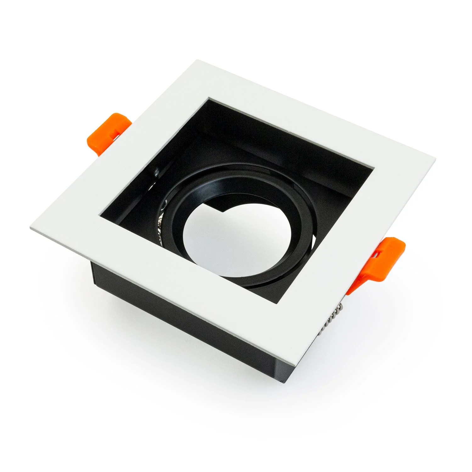 MTR-75T Recessed LED Light Fixture, 3.5 inch Single Head Square White - Image 3
