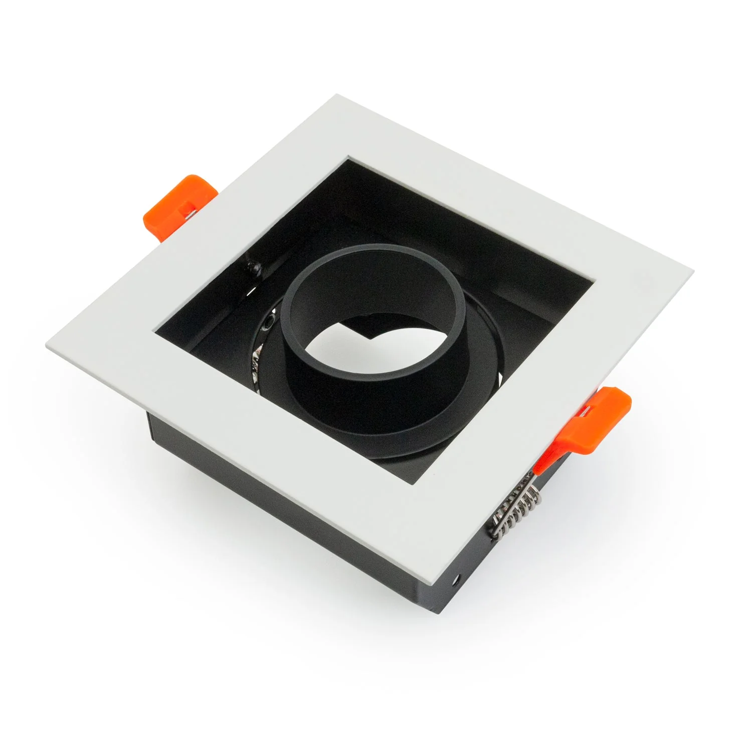 MTR-76T Recessed LED Light Fixture, 3.5 Single Head Square White - Image 3