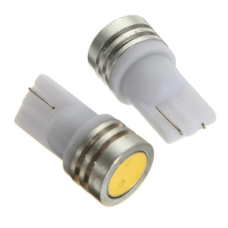 T10 Wedge Base, 194-168 LED Bulb COB 12V 1W 3000K(Warm White) - Image 3