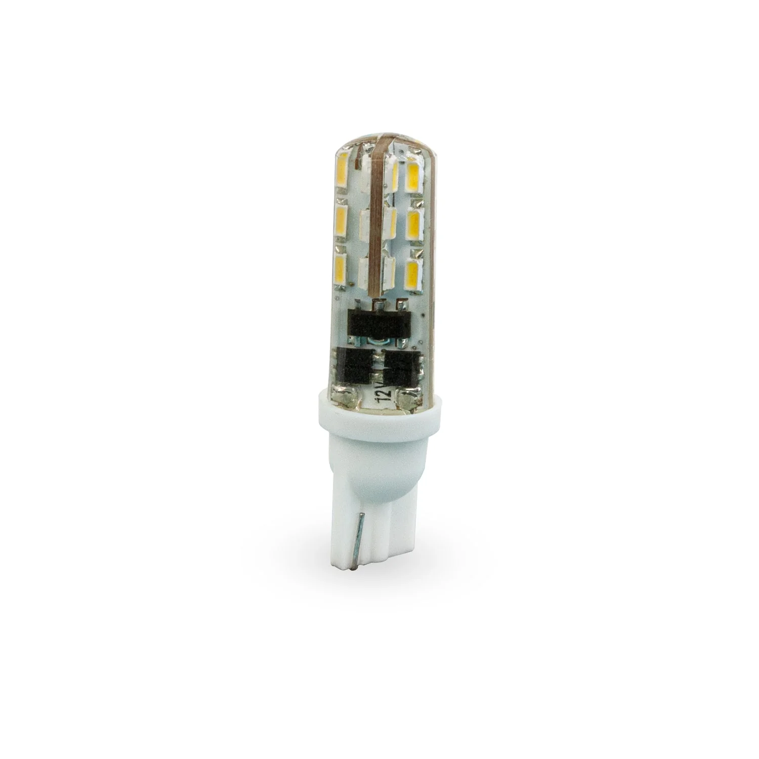 T10 Wedge Base LED Bulb, 12V 1W 6000K(Cool White) - Image 3