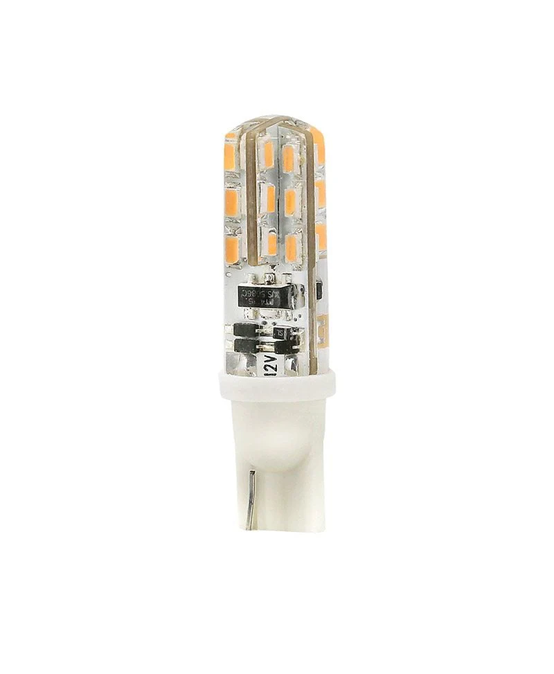 T10 Wedge Base, 194 LED Bulb, 12V 1W 3000K(Warm White)