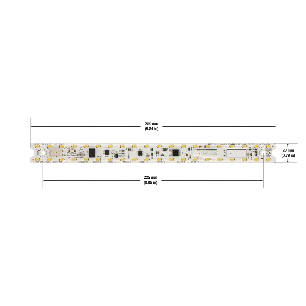 9.8 inch Linear LED Module TL25020, 120V 20W 3000K(Warm White) - Image 2