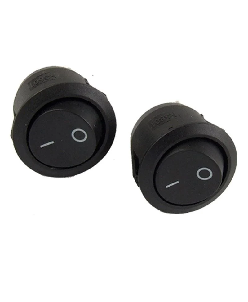 Toggle On-Off Switch Green knob 12V 3A