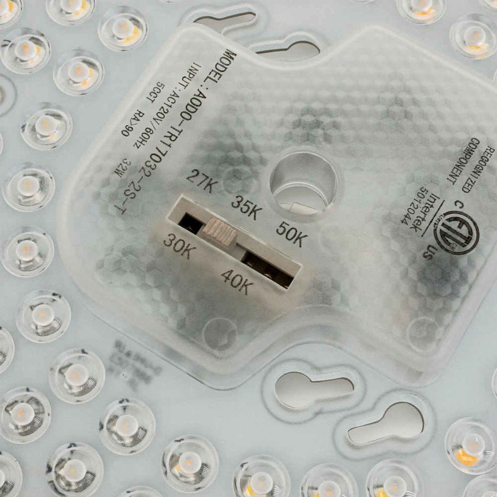 6.6 inch Round Disc LED Module TR17032-2S-T, 120V 32W 5CCT(2.7K, 3K, 3.5K, 4K, 5K) - Image 3