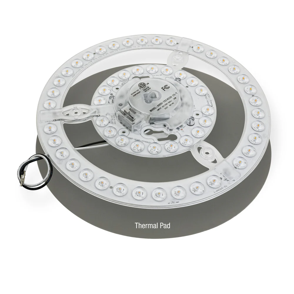 9.4 inch Round Disc LED Module TR24030-T, 120V 30W 3CCT(3K, 4K, 5K) - Image 2
