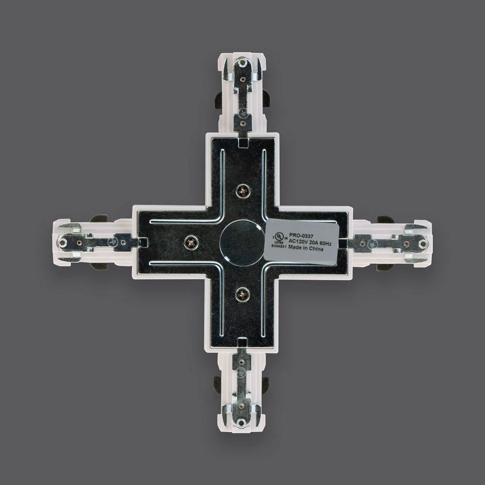 Track Cross Joiner White H-Type 0337-CJW - Image 4