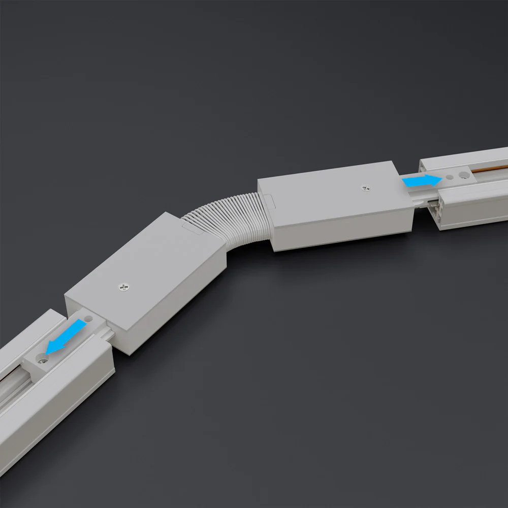 Track Angle Joiner White H-Type 0339-AJW - Image 3