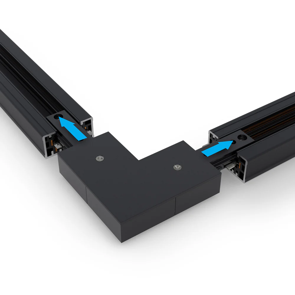 Track L shape Joiner Black H-Type 0335-LJB - Image 3