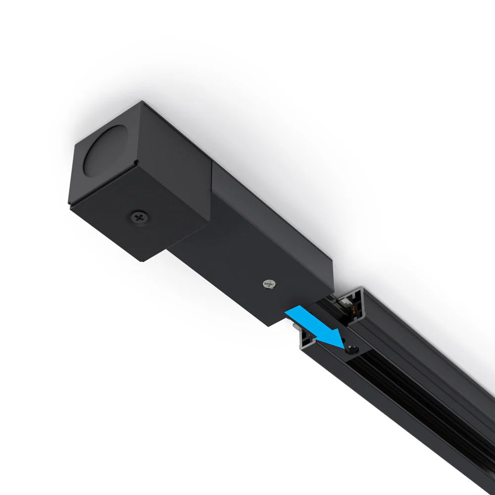 Track Live End Conduit Joiner Black LW-TR03-B - Image 3