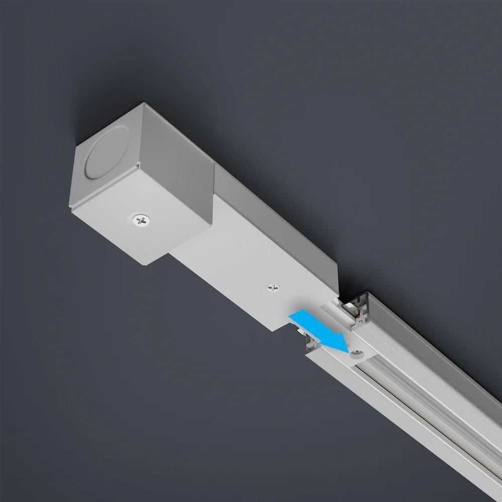 Live End Conduit Joiner White H-Type LW-TR03-W - Image 3