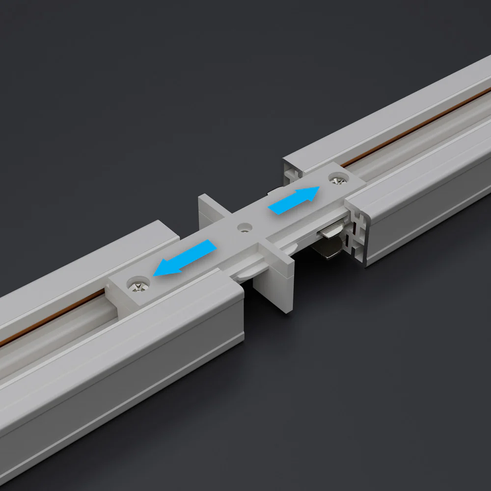 Track Mini Joiner White H-Type 0333-MJW - Image 3