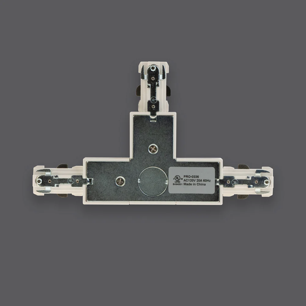 Track T shape Joiner White H-Type 0336-TJW - Image 4