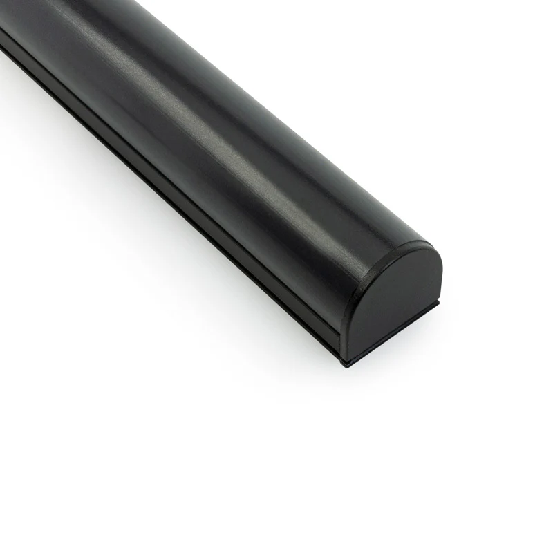 Type 10 Black, Linear Architectural LED Aluminum channel, 3Meters (118inches) - Image 3
