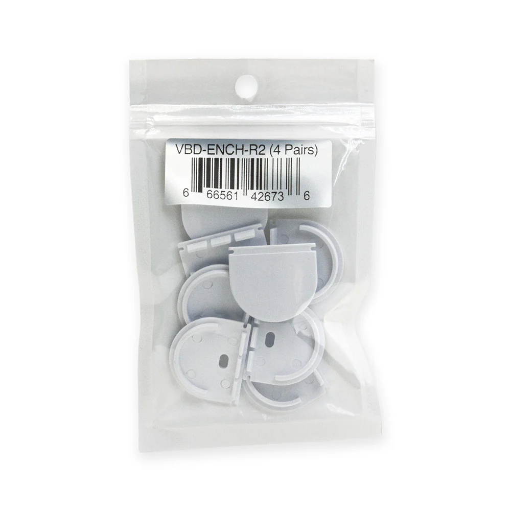 LED Channel Endcaps - Type 10 (4 Pairs) - Image 2