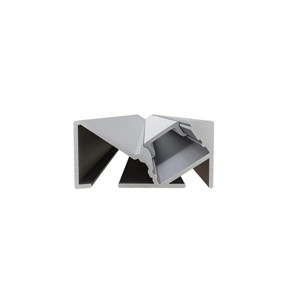 Type 106, 45-degree Linear Architectural Light Fixture Profile, 2.4Meters (94.4inches) - Image 4