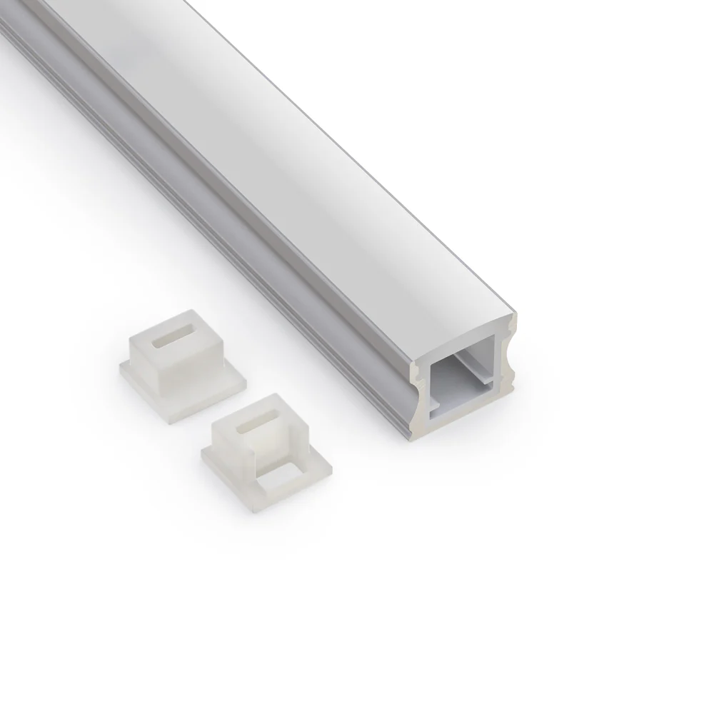 Type 12W, Waterproof Deep Surface Mount Aluminum Extrusion for LED Strips, 2.4Meters (94.4inches)