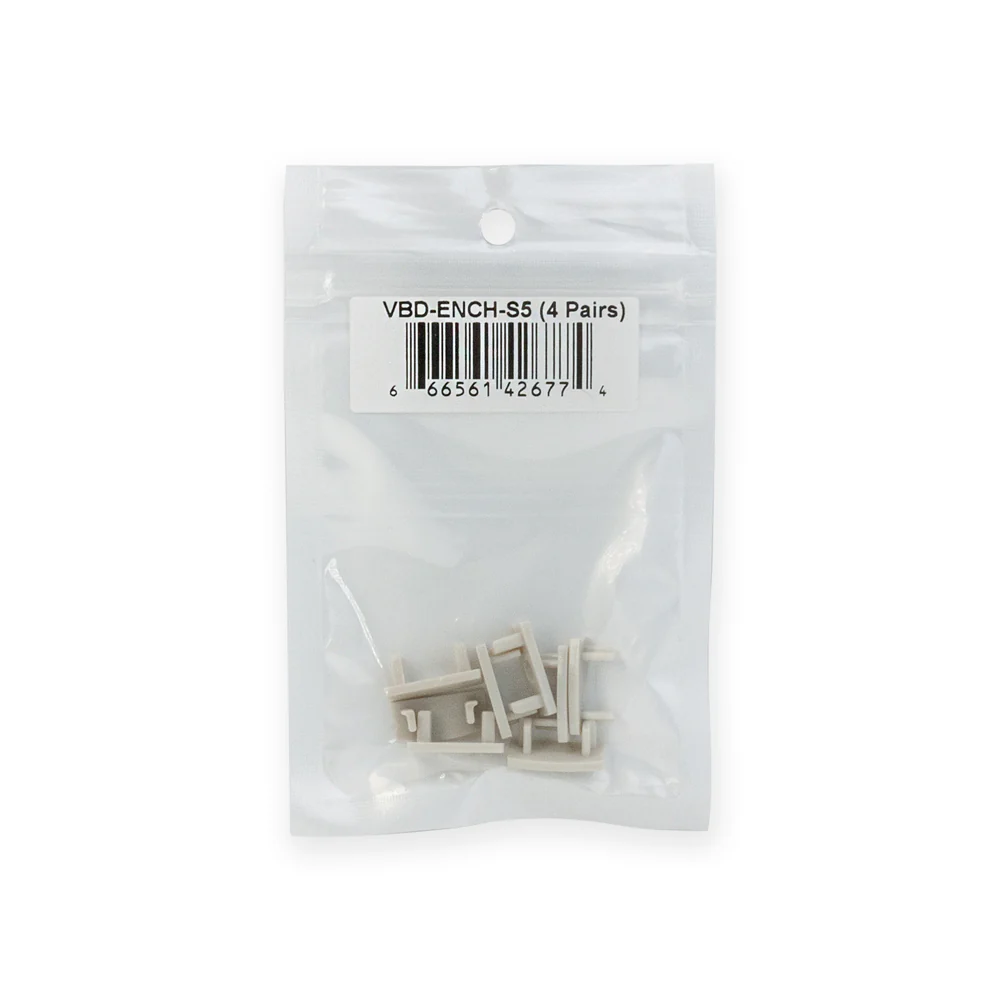 LED Channel Endcaps - Type 14 (4 Pairs) - Image 2