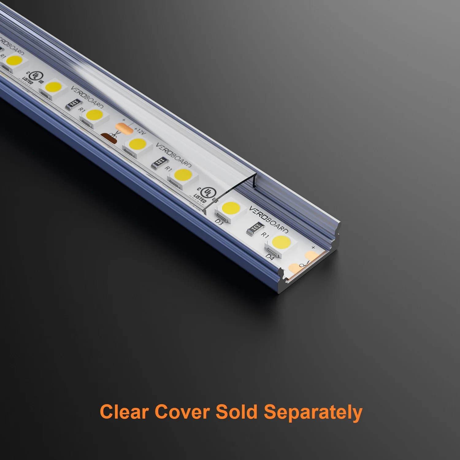 Type 14, Linear Architectural LED Aluminum channel, 3Meters (118inches) - Image 5