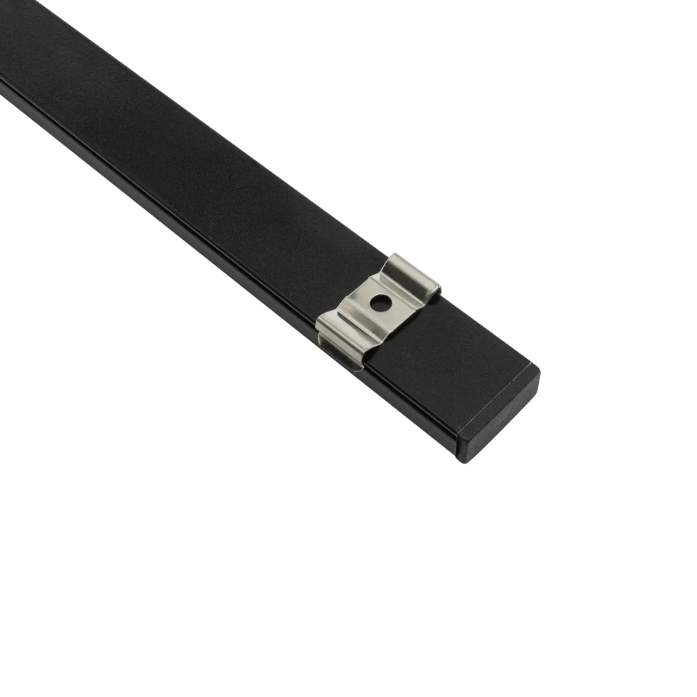 Type 141 Black, Linear Architectural Light Fixture Profile, 3Meters (118inches) - Image 4
