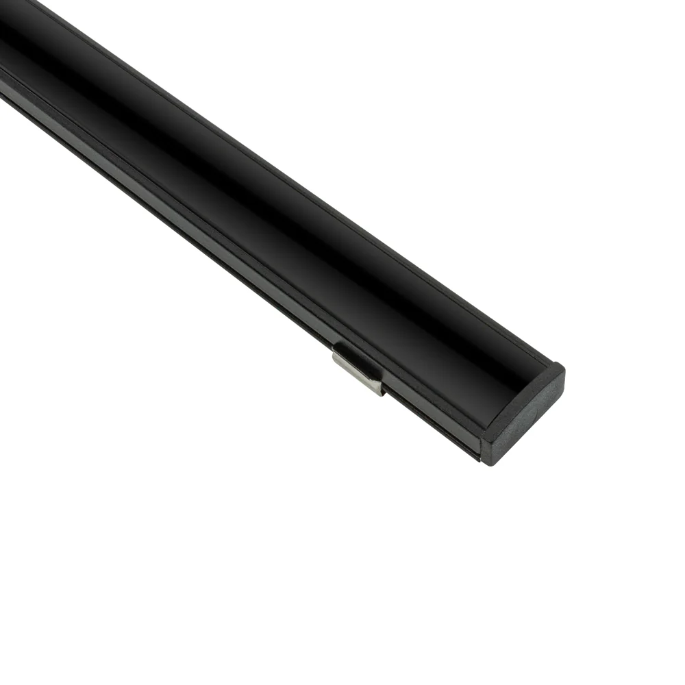 Type 141 Black, Linear Architectural Light Fixture Profile, 3Meters (118inches) - Image 5