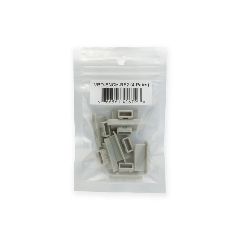 LED Channel Endcaps - Type 16 (4 Pairs) - Image 2