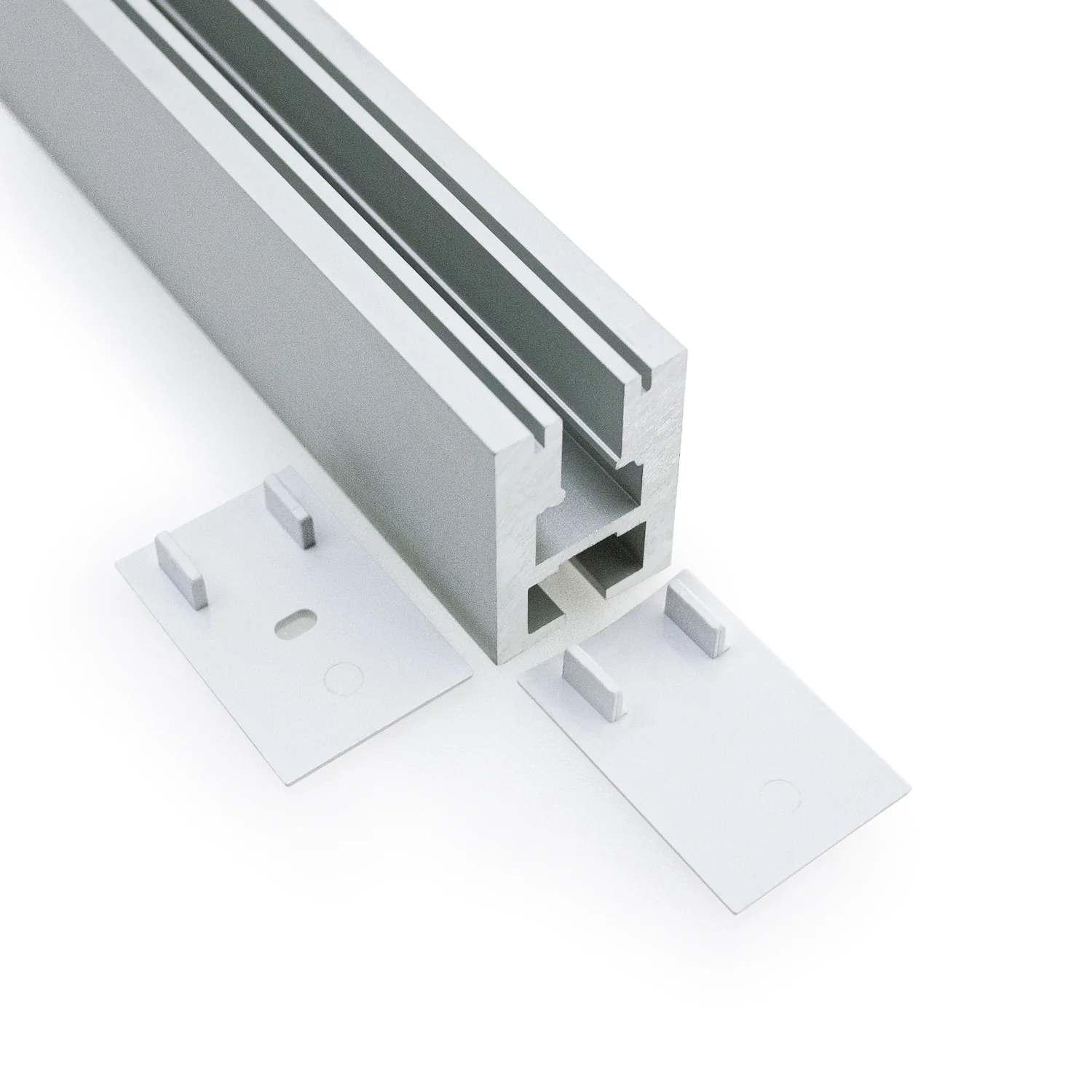 Type 2, Linear Architectural LED Aluminum channel for 6mm Glass Edge Lighting, 2Meters (78inches) - Image 5