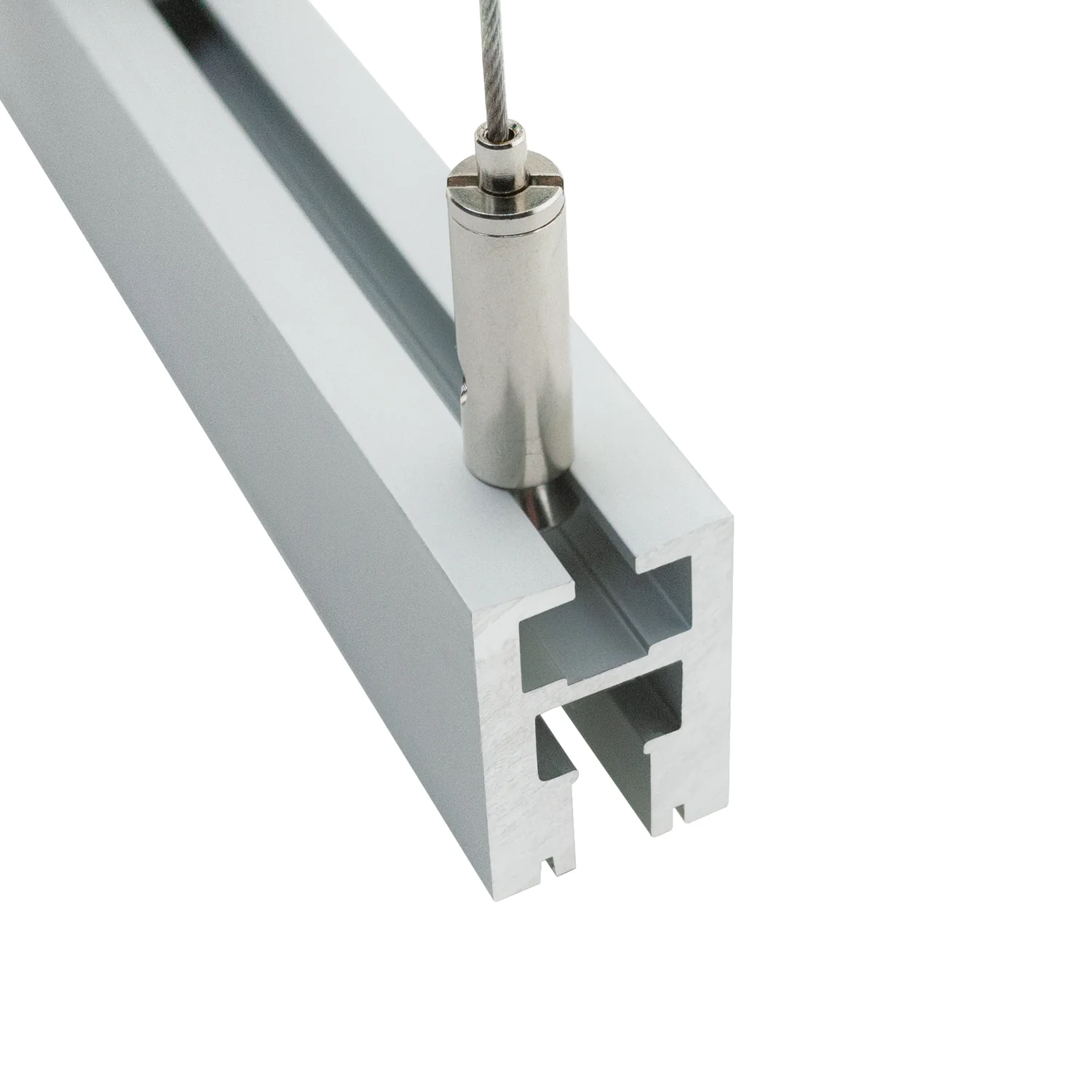 Type 2, Linear Architectural LED Aluminum channel for 6mm Glass Edge Lighting, 2Meters (78inches) - Image 6