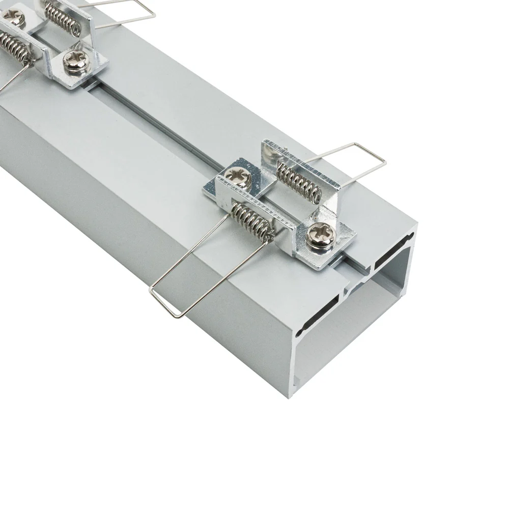 Type 24, Linear Architectural Light Fixture Profile for Recessed Ceiling or Pendant Lighting, 2Meters (78inches) and 3Meter (118inches) - Image 3