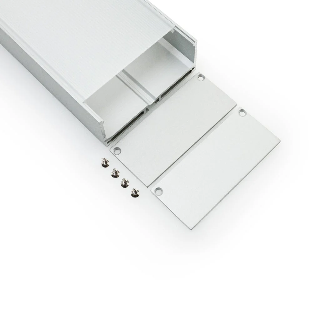 Type 26, Linear Architectural LED Aluminum channel for Recessed Ceiling or Suspension Lighting, 3Meters (118inches) - Image 4