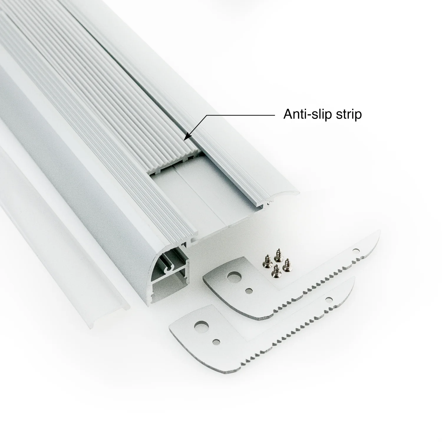 Type 29, Step Edge Linear Architectural LED Aluminum channel, 3Meters (118inches)