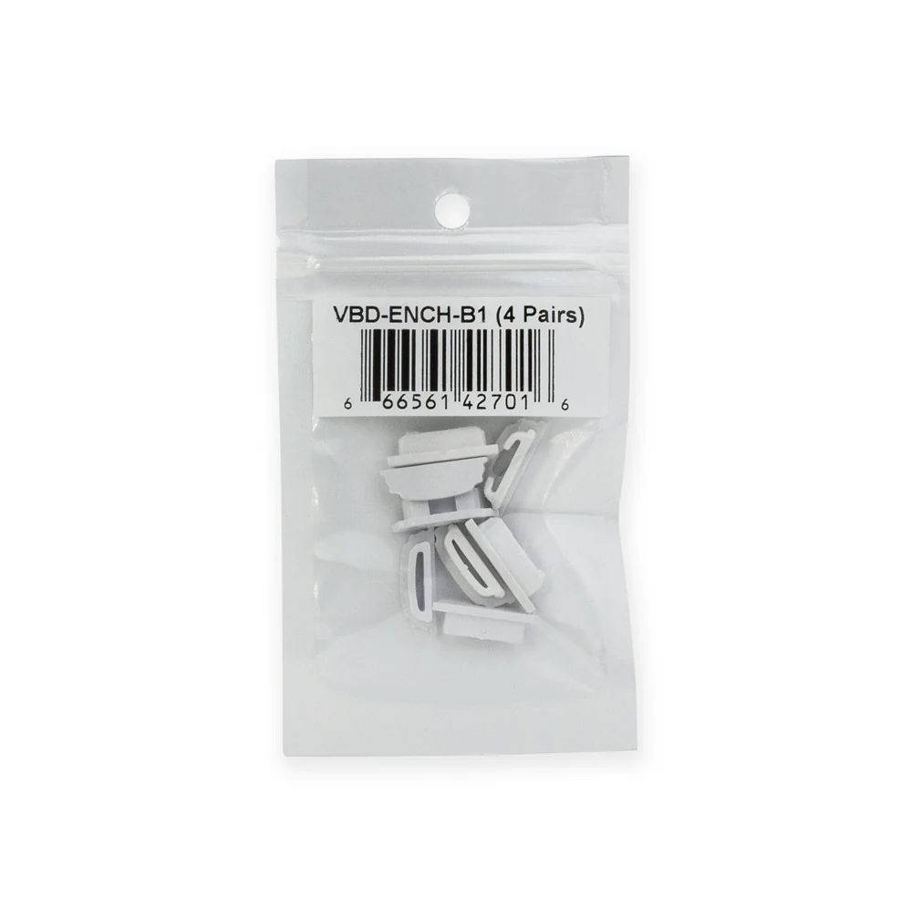 LED Channel Endcaps - Type 41 (4 Pairs) - Image 2