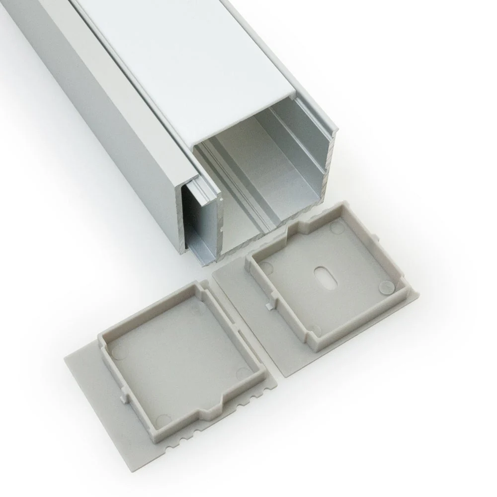 Type 5, Linear Side-Mount Aluminum LED Strip Channel, 2Meters (78inches)