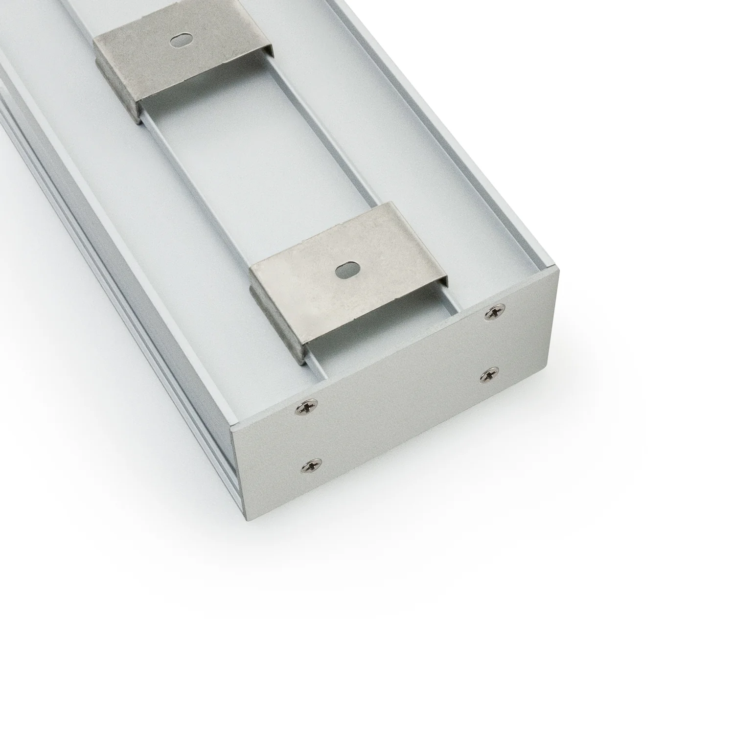Type 8, Up-Down Linear Wall Mount Aluminum LED Strip Channel with Internal Driver Spacing, 2Meters (78inches) - Image 4