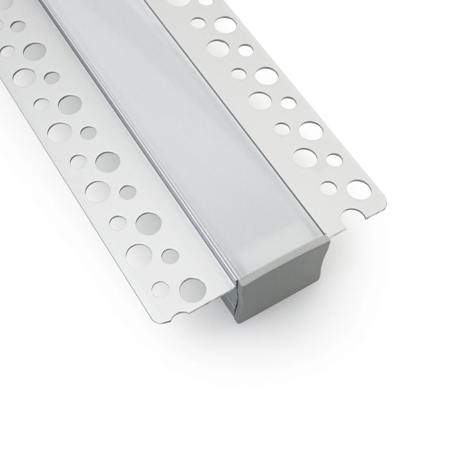 Type 98, Deep Recessed 24 mm LED Aluminum channel for Drywall(Plaster-In), 3Meters (118 inches) - Image 3