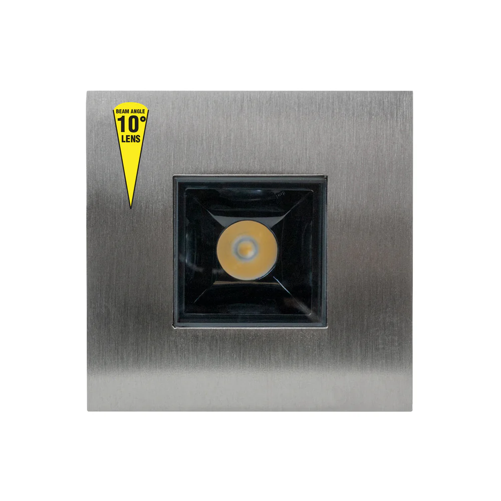 Square Inground Up light 10° lens, 24V 5W 3000K(Warm White) - Image 6
