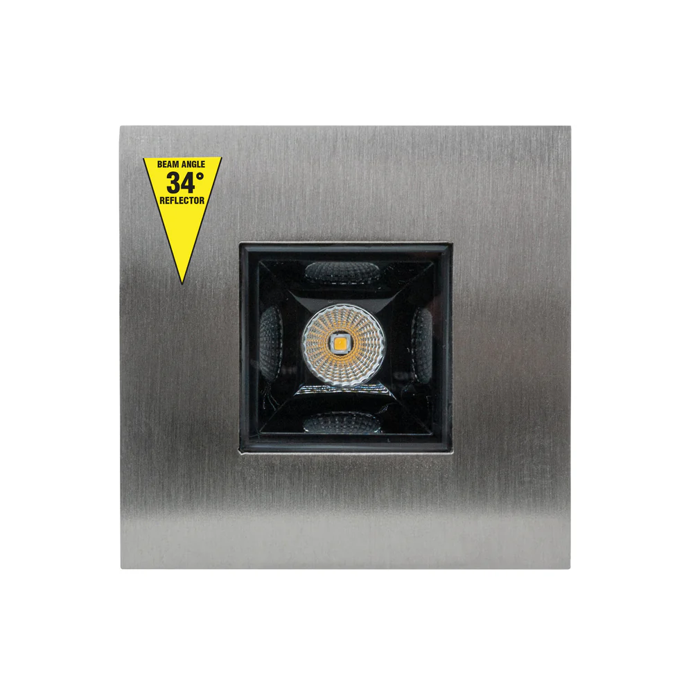 Square Inground Up light 34° Reflector, 24V 5W 3000K(Warm White) - Image 6