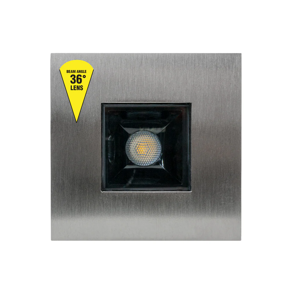 Square Inground Up light 36° lens, 24V 5W 3000K(Warm White) - Image 6