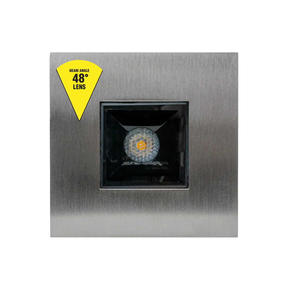 Square Inground Up light 48° lens, 24V 5W 3000K(Warm White) - Image 6