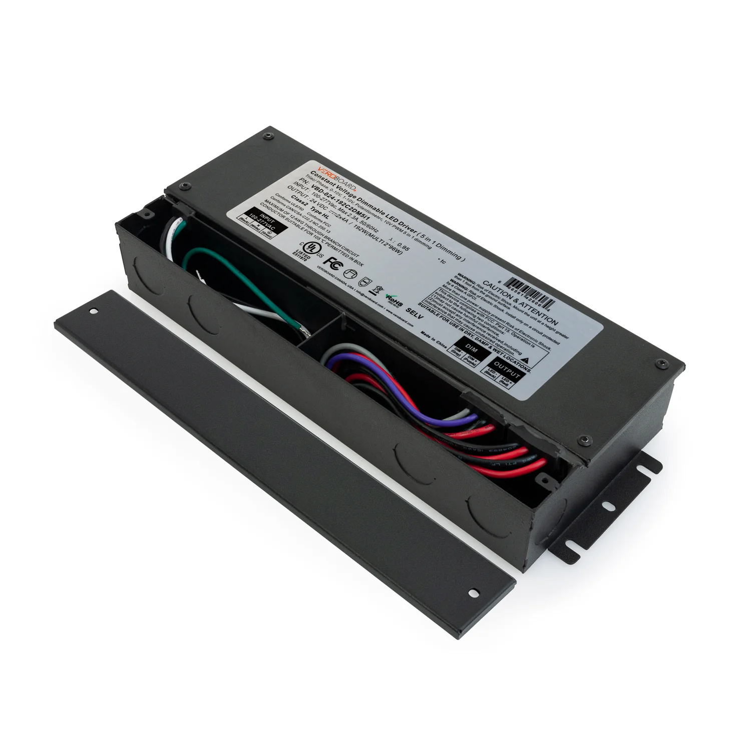 5in1 Dimming Triac/Phase/MLV/ELV/0-10V/Potentiometer/10V PWM LED Driver, 24V 192W - Image 3