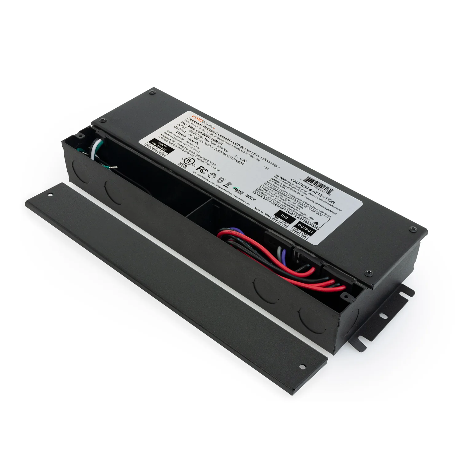 5in1 Dimming Triac/Phase/MLV/ELV/0-10V/Potentiometer/10V PWM LED Driver 24V 288W - Image 3