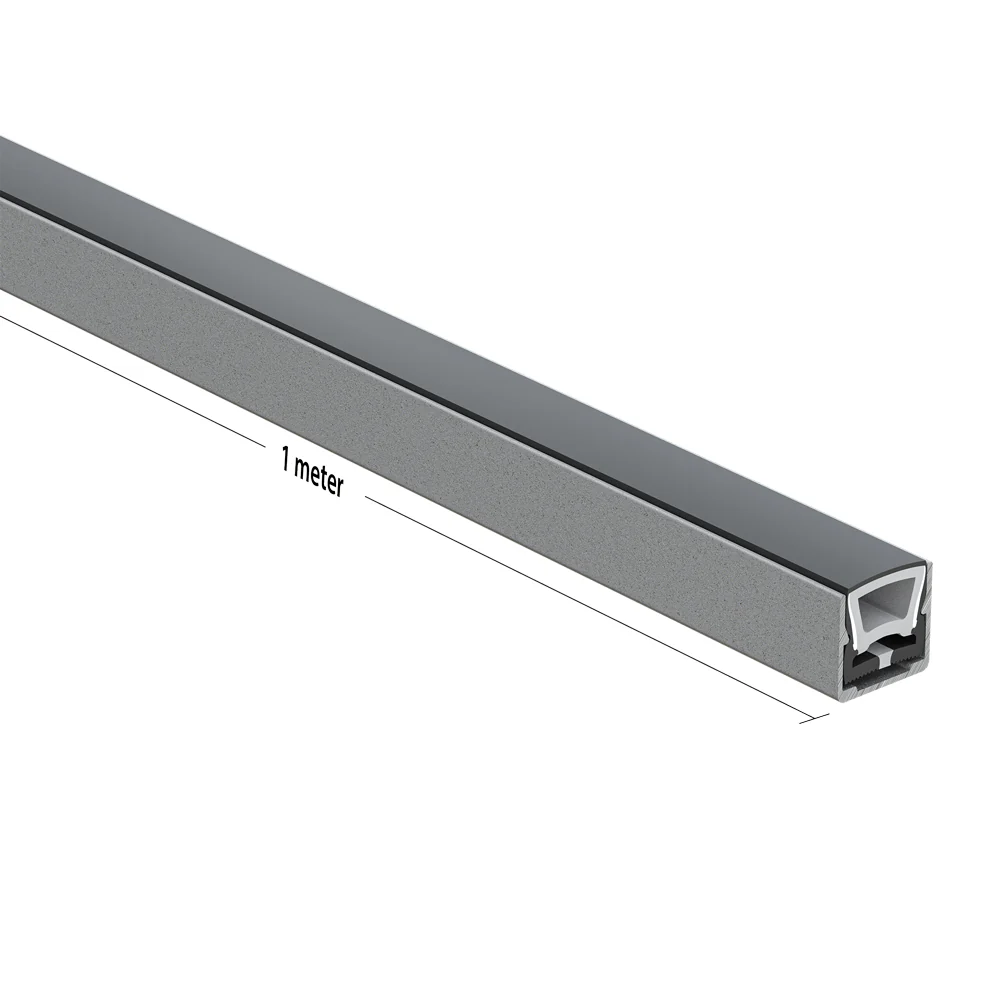 LED neon mounting linear holder CLN1616-LI (1 meter) - Image 2