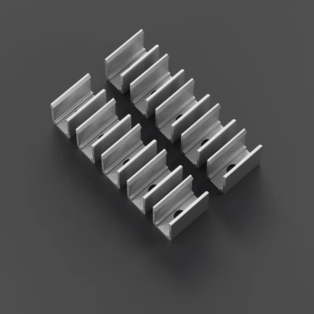 Neon LED Channel Mounting Clips CLN0612-MC (Pack of 10)